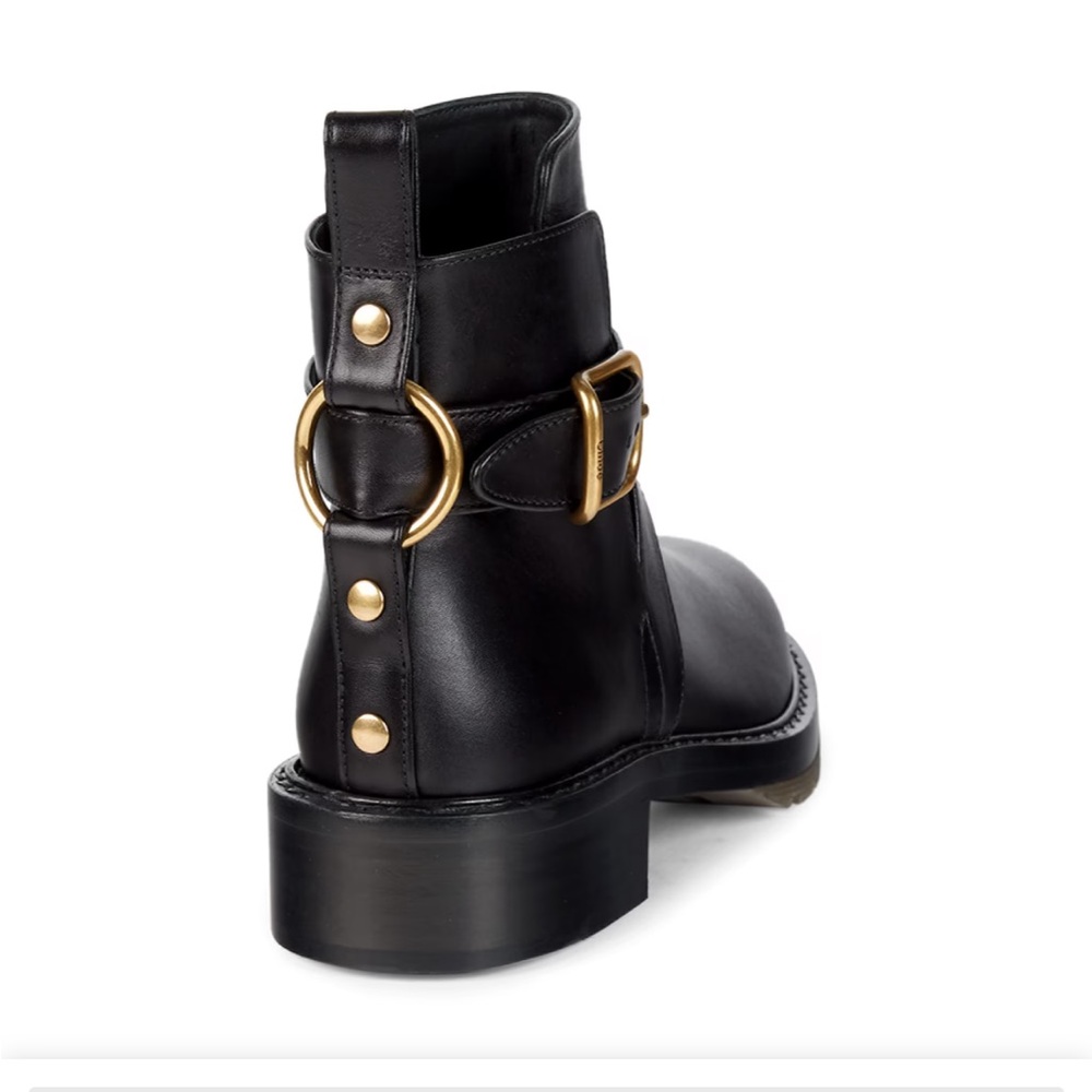 Chloé Diane Ankle Boot in Black Size 38.5
